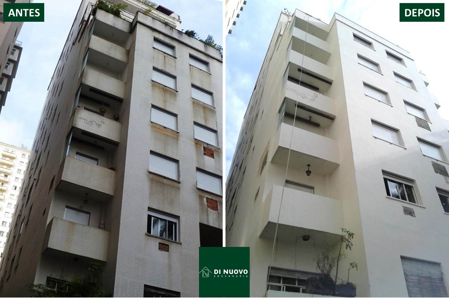 Restauração feita pela Di Nuovo Eng. restauração di nuovo parioli